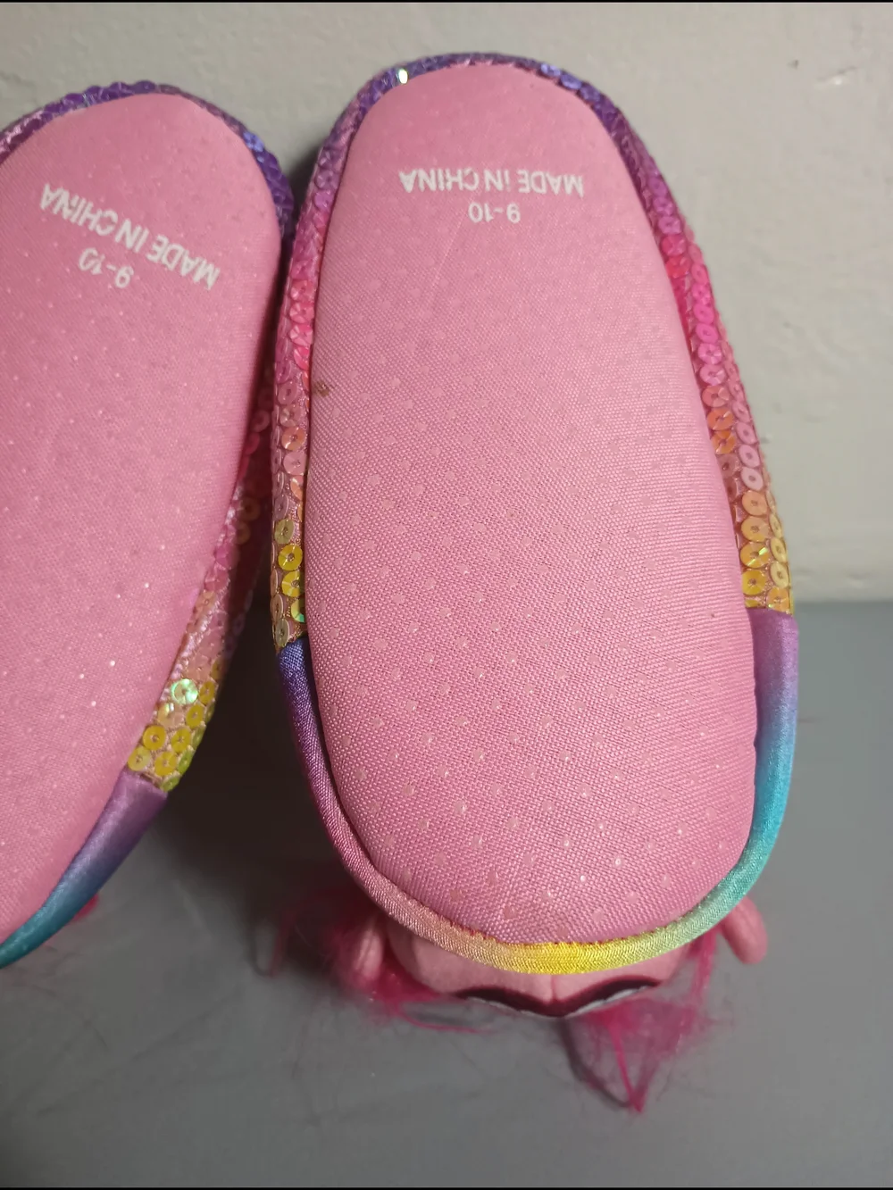 Dreamworks Trolls World Tour Girls' Poppy Slippers